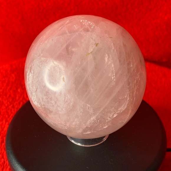 BOGO1/2 Natural Rose Quartz Crystal
Gemstone Healing Stone
Sphere Ball Self Love - Picture 3 of 17